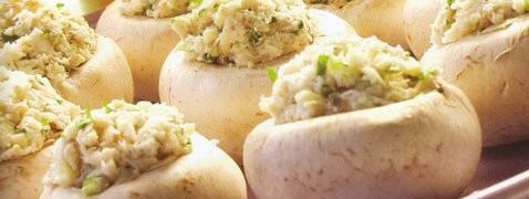 Gevulde champignons