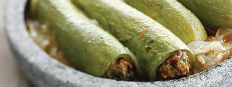 Gevulde courgette