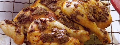 Kip uit de oven