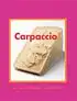 Kookboek 'Carpaccio!'