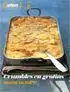 Kookboek 'Crumbles en gratins'