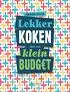 Kookboek Lekker koken met een klein budget