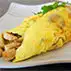 Omelette aux cèpes