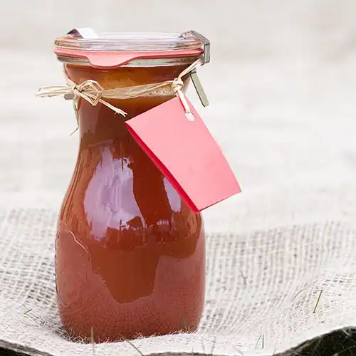 Zelfgemaakte ketchup
