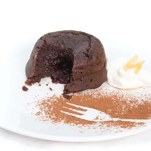 Warme chocoladetaartjes met gember