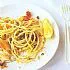 Spaghetti met sardientjes en kappertjes