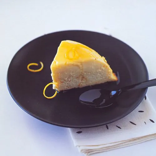 Cheesecake met karamel
