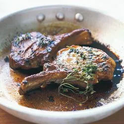 Tip: Karbonade met balsamicoazijn en tijm