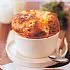 Soufflé met geroosterde paprika en rozemarijn