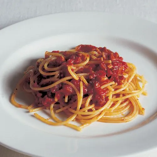 Spaghetti all'amatriciana