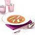 Heldere aspergesoep met coquilles
