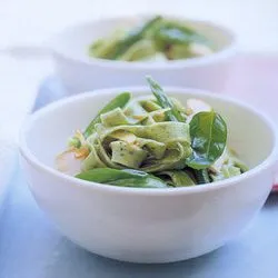 Tip: Tagliatelle met kip en sperziebonen van Bill Granger