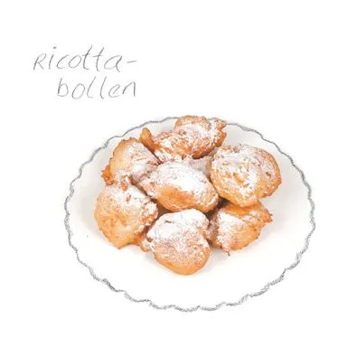 Ricotta-honingbeignets
