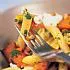 Penne met gebakken pompoen en geitenkaas van Ainsley Harriott