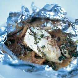 Tip: Jamie Oliver: kipfilet met paddenstoelen, witte wijn en tijm
