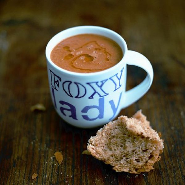Tomatensoep van Jamie Oliver - recept - okoko recepten