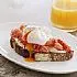Recept Gepocheerd ei met rivierkreeftjes