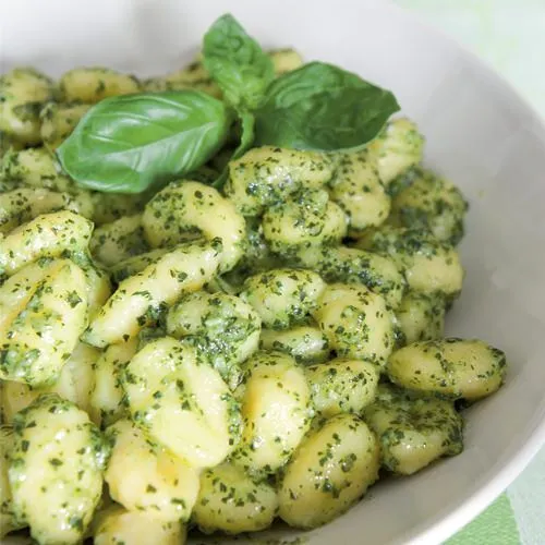 Gnocchi met pesto alla genovese