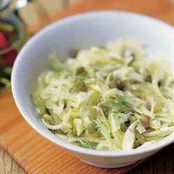 Tip: Venkelsalade met citroendressing en kappertjes