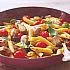 Penne met tonijn, kerstomaatjes en olijven van Bill Granger