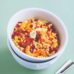 Tip: Jambalaya met garnalen