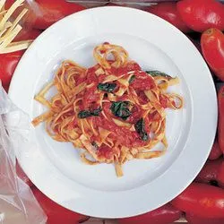 Tip: Tagliatelle met tomaat en basilicum van The River Cafe