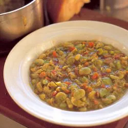 Tip: Minestronesoep van tuinbonen van The River Cafe