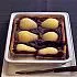 Chocoladetaart met hele peren