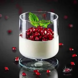 Tip: Panna cotta met granaatappelpitten