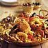 Recept Paella met schaal- en schelpdieren en gemengd vlees