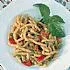 Fusilli met lentegroenten