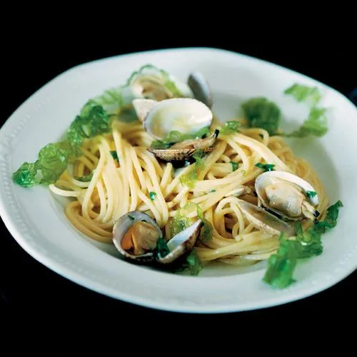 Spaghetti alle vongole (spaghetti met kokkels)