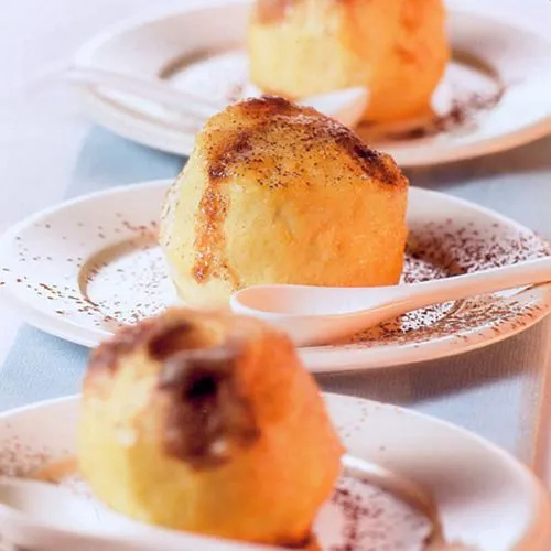 Appelbol met kaneel