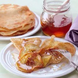 Tip: Flensjes met honing