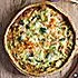 Quiche met broccoli en gerookte zalm