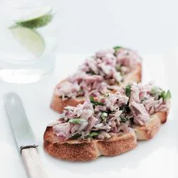 Tip: Bruschetta met tonijnsalade