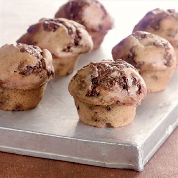 Muffins met stukjes chocola recept okoko recepten