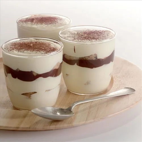 Tiramisu met chocolademousse