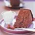 Chocoladetaart met rozijnen