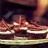 Chocolade cupcakes met wittechocoladeganache