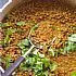 Curry van hele bruine linzen