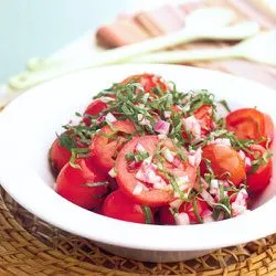 Tip: Gemengde tomatensalade