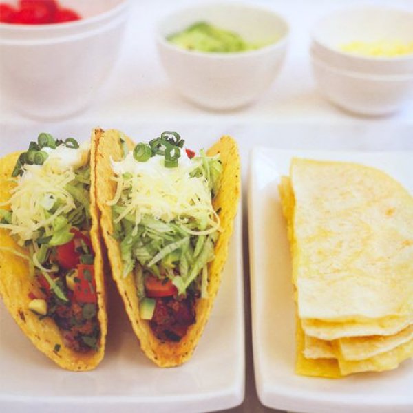 Tortilla's of taco's met gehakt recept okoko recepten