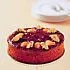 Snelle chocoladetaart met kumquat en walnoten