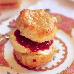 Tip: Scones met clotted cream en jam