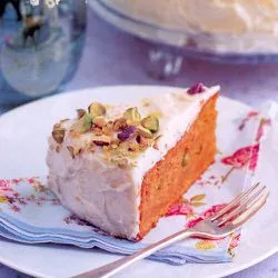 Tip: Worteltaart met pistachenootjes