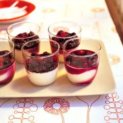 Tip: Panna cotta met rood fruit