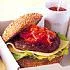 American cheeseburger