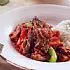 Goulash van doorregen runderlappen