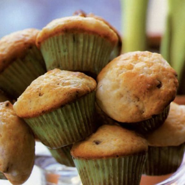 Vetarme muffins met cranberry&amp;#39;s en hüttenkäse - recept - okoko recepten